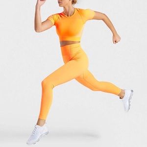 Orange activewear set